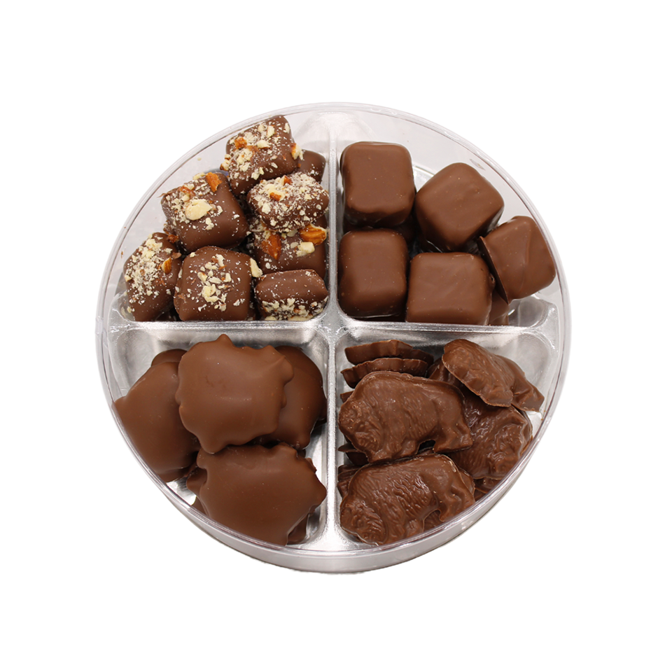 戯画　 SWEET collection Gotta Love Buffalo™ Sampler | Platter's Chocolate Factory
