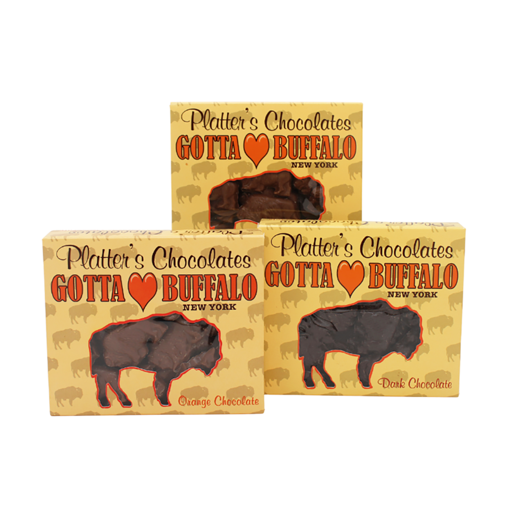 Gotta Love Buffalo™ Flats | Platter's Chocolate Factory
